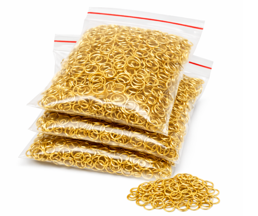 100 Gramos Argollas Metálicas Bisutería