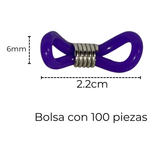 500 Piezas/goma Liga Correa Lentes(alta Calidad) Mix