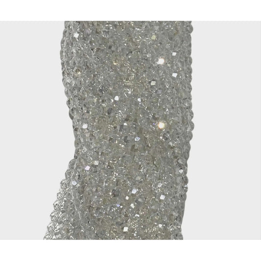 5 Tiras Cristal Checo Facetado 6mm Abalorio Bisutería 450pcs Transparente Tornasol