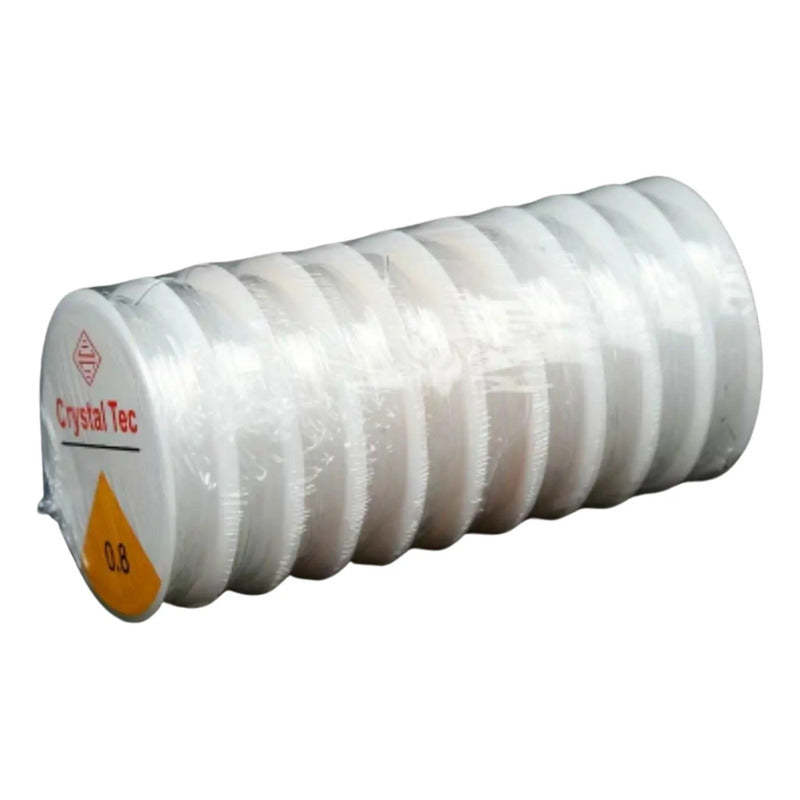 Hilo Nylon Premium Elástico 2 Carretes 10metros C/u