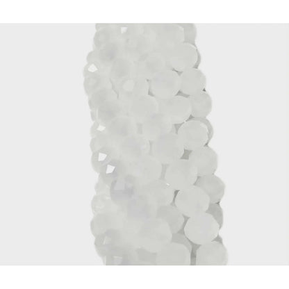 5 Tiras Cristal Checo Facetado 6mm Abalorio Bisutería 450pcs