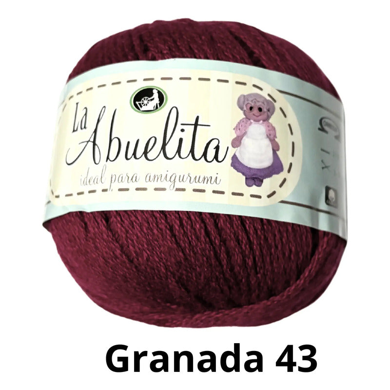 Hilaza La Abuelita Maneja 50 Gramos Para Amigurumis Algodón