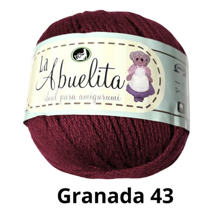 Hilaza La Abuelita Maneja 50 Gramos Para Amigurumis Algodón
