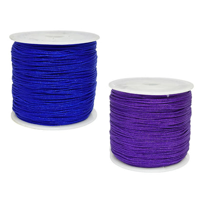 180 Metros-hilo Chino Para Pulseras 0.8mm- 2 Carretes Diy