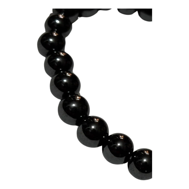 Pulsera Piedra Luna Hematita Paz Confianza Autoestima