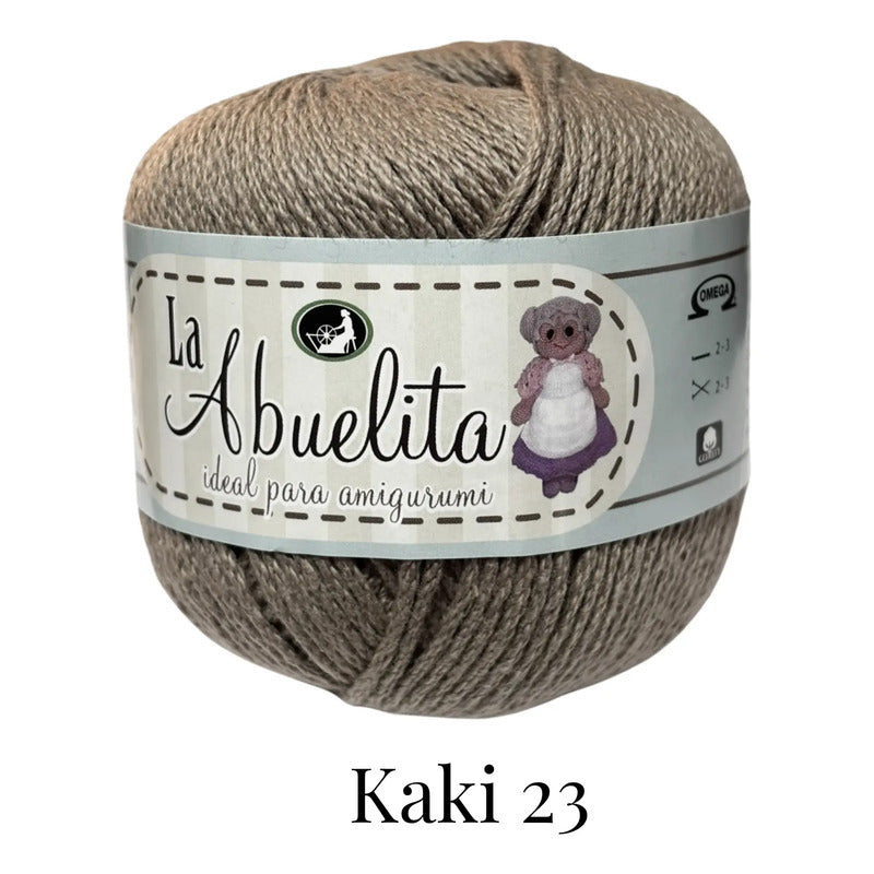 Hilaza La Abuelita Maneja 50 Gramos Para Amigurumis Algodón