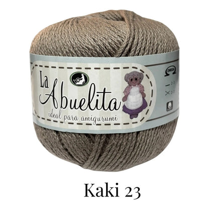 Hilaza La Abuelita Maneja 50 Gramos Para Amigurumis Algodón