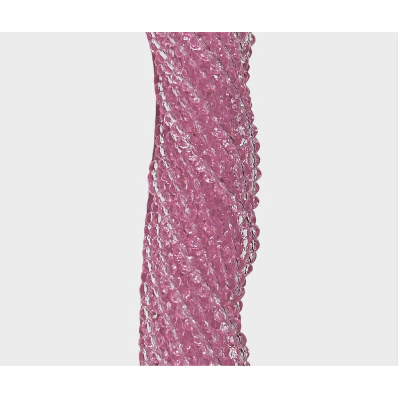 5 Tiras Cristal Checo Facetado 3mm Abalorio Bisutería 650pcs