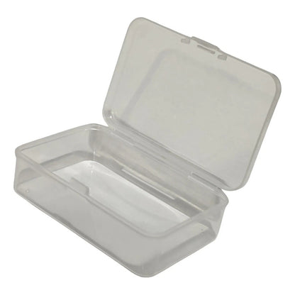 Pack 6 Cajas Organizadoras Plásticas Transparentes Con Tapa Transparente