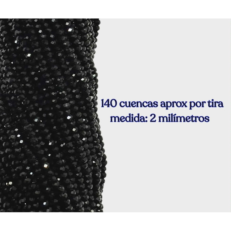 5 Tiras Cristal Checo Facetado 2mm Abalorio Bisutería 700pcs