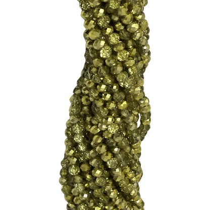 5 Tiras Cristal Checo Facetado 6mm Abalorio Bisutería 450pcs