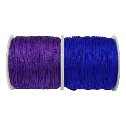 180 Metros-hilo Chino Para Pulseras 0.8mm- 2 Carretes Diy