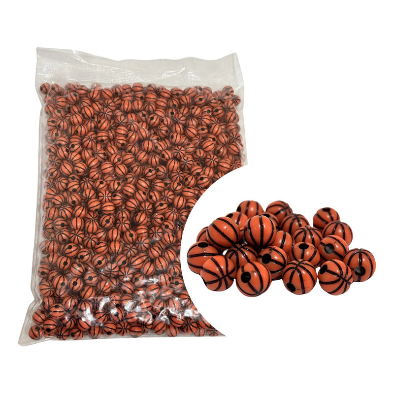 250 Grmos Abalorio Separador Acrílico Cuenca Bisutería Balon Basket 8mm