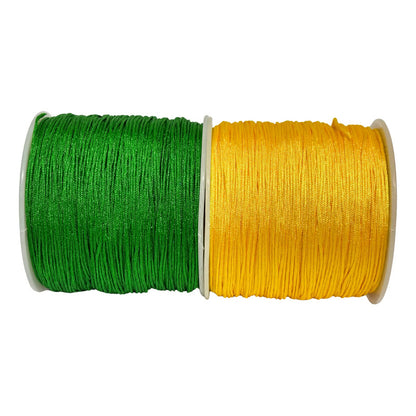 180 Metros-hilo Chino Para Pulseras 0.8mm- 2 Carretes Diy