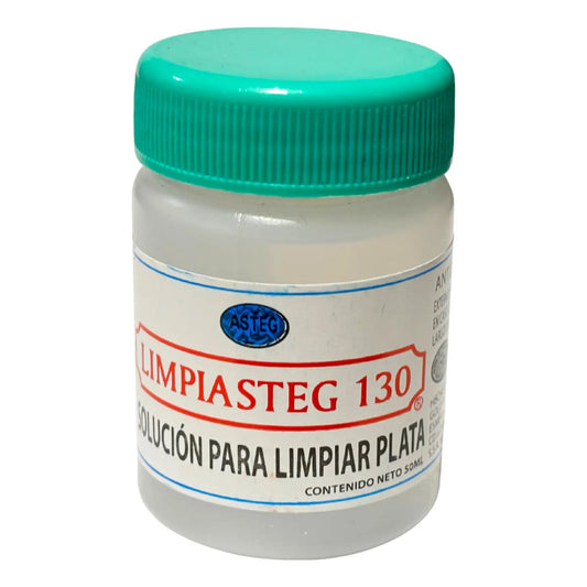 Líquido Limpiador Para Plata Limpiasteg 130 (50ml)