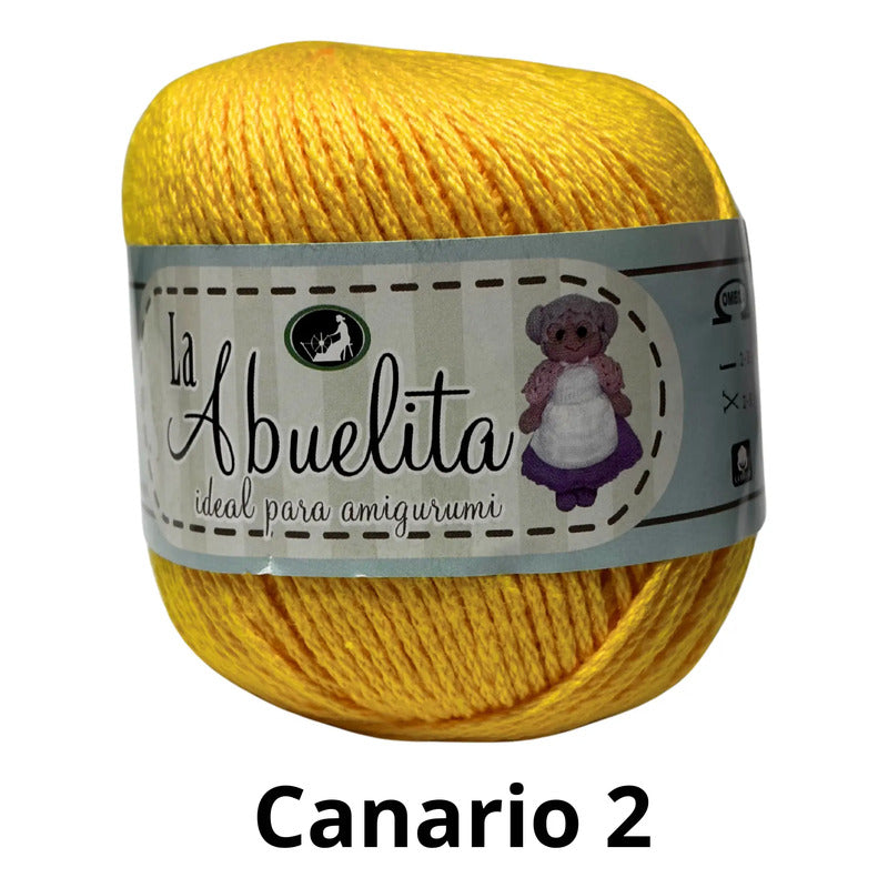 Hilaza La Abuelita Maneja 50 Gramos Para Amigurumis Algodón