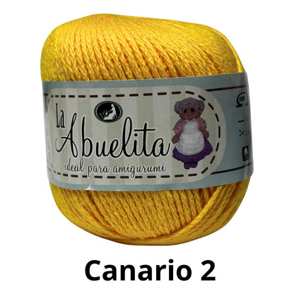 Hilaza La Abuelita Maneja 50 Gramos Para Amigurumis Algodón