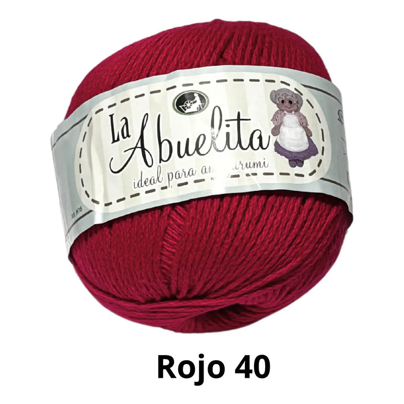 Hilaza La Abuelita Maneja 50 Gramos Para Amigurumis Algodón