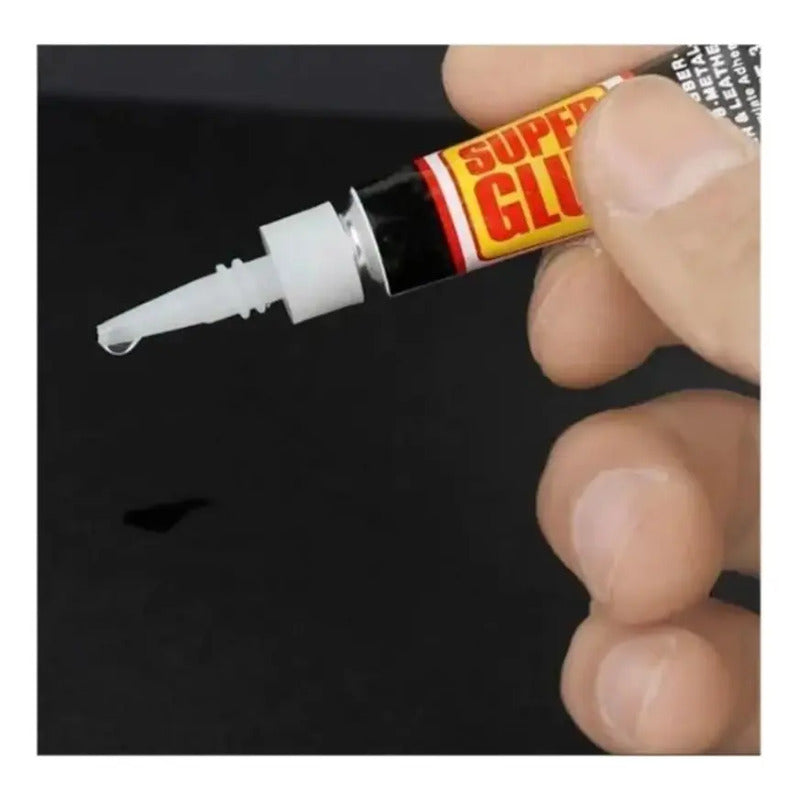 Pegamento Adhesivo Super Glue De Cianocrilato 3gr 12pzs Color Transparente