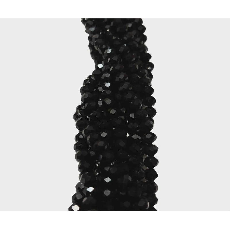 5 Tiras Cristal Checo Facetado 8mm Abalorio Bisutería 325pcs