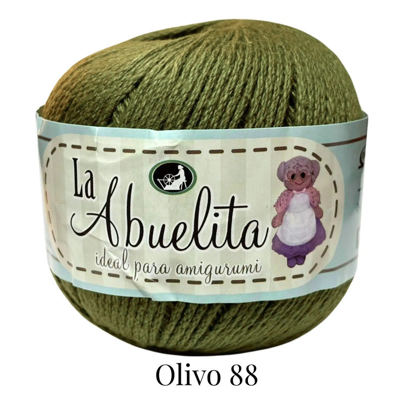 Hilaza La Abuelita Maneja 50 Gramos Para Amigurumis Algodón