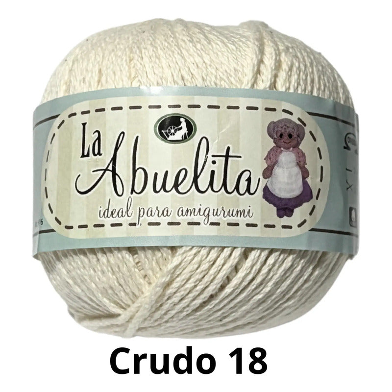Hilaza La Abuelita Maneja 50 Gramos Para Amigurumis Algodón