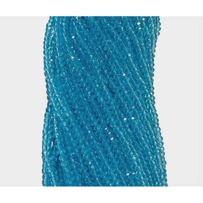 5 Tiras Cristal Checo Facetado 2mm Abalorio Bisutería 700pcs