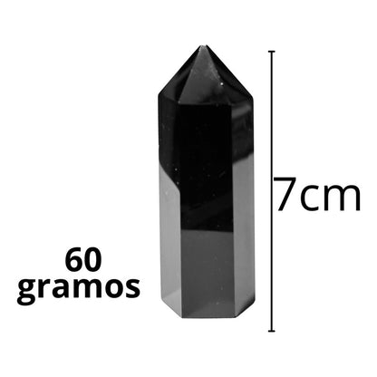 Cuarzo Natural Punta Obelisco 7cm 60 Gramos Alta Calidad