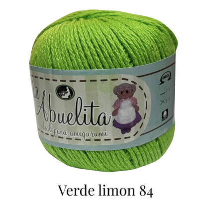 Hilaza La Abuelita Maneja 50 Gramos Para Amigurumis Algodón