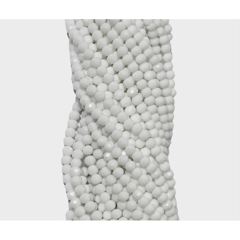 5 Tiras Cristal Checo Facetado 6mm Abalorio Bisutería 450pcs