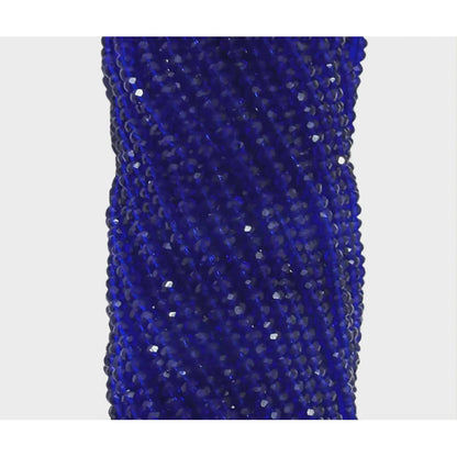 5 Tiras Cristal Checo Facetado 3mm Abalorio Bisutería 650pcs