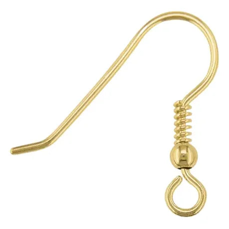 500/1,000 Piezas Ganchos Para Aretes Anzuelo Dorado-1000pcs