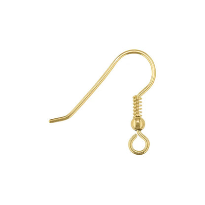 500/1,000 Piezas Ganchos Para Aretes Anzuelo Dorado-500pcs