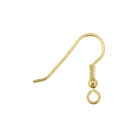 500/1,000 Piezas Ganchos Para Aretes Anzuelo Dorado-500pcs