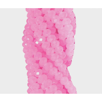 5 Tiras Cristal Checo Facetado 8mm Abalorio Bisutería 325pcs