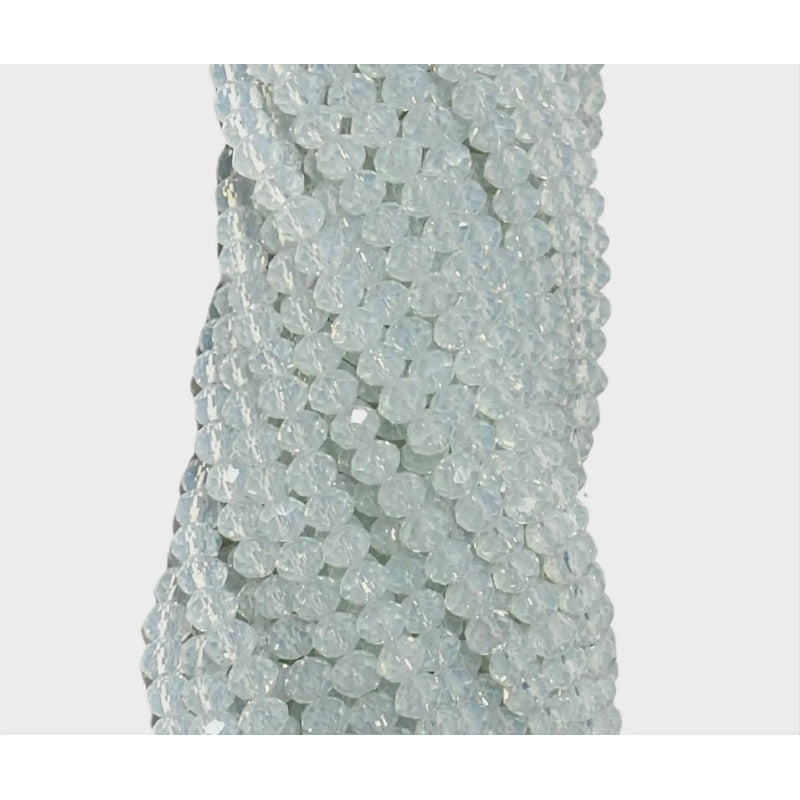 5 Tiras Cristal Checo Facetado 6mm Abalorio Bisutería 450pcs