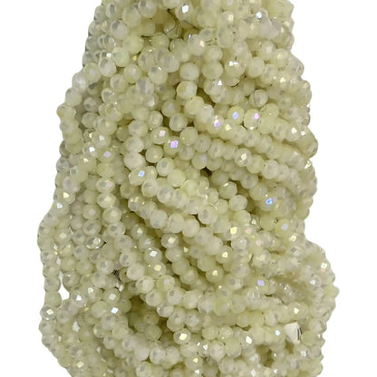 5 Tiras Cristal Checo Facetado 6mm Abalorio Bisutería 450pcs