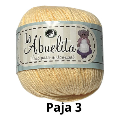 Hilaza La Abuelita Maneja 50 Gramos Para Amigurumis Algodón