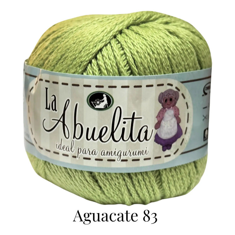 Hilaza La Abuelita Maneja 50 Gramos Para Amigurumis Algodón