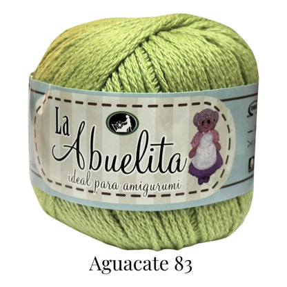 Hilaza La Abuelita Maneja 50 Gramos Para Amigurumis Algodón