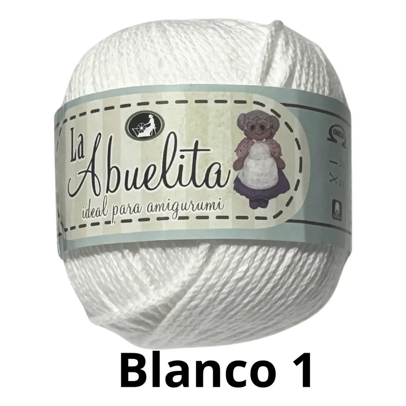 Hilaza La Abuelita Maneja 50 Gramos Para Amigurumis Algodón