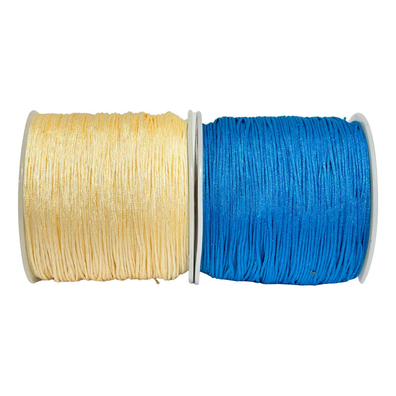 180 Metros-hilo Chino Para Pulseras 0.8mm- 2 Carretes Diy