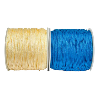 180 Metros-hilo Chino Para Pulseras 0.8mm- 2 Carretes Diy
