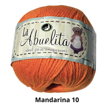 Hilaza La Abuelita Maneja 50 Gramos Para Amigurumis Algodón