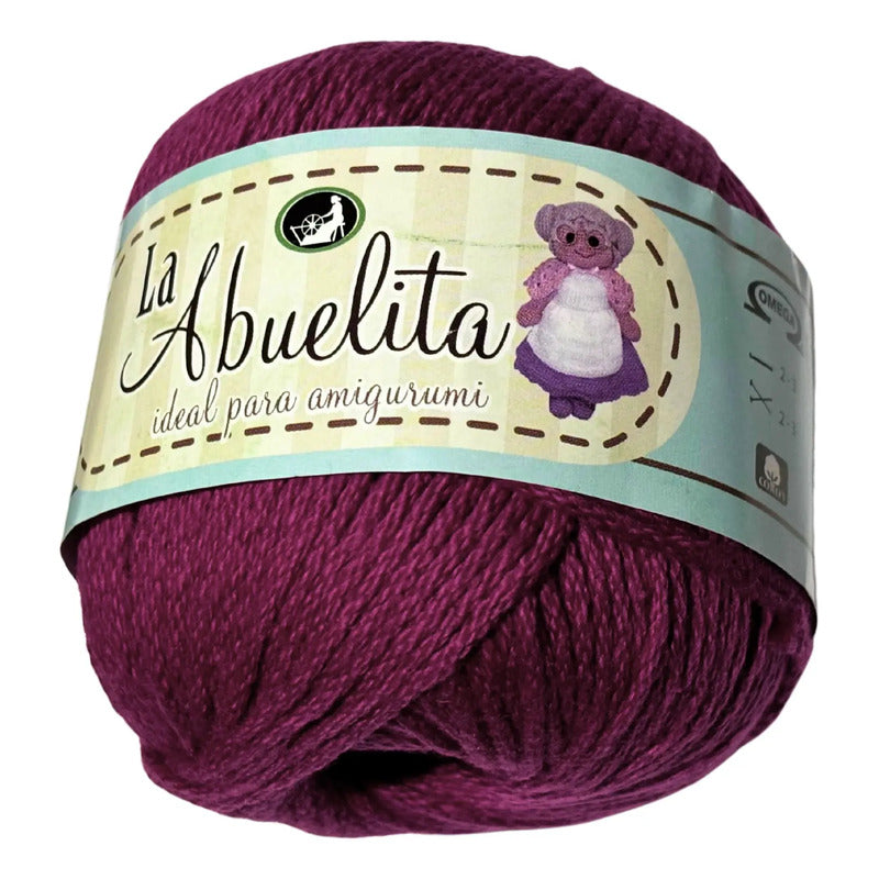 Hilaza La Abuelita Maneja 50 Gramos Para Amigurumis Algodón