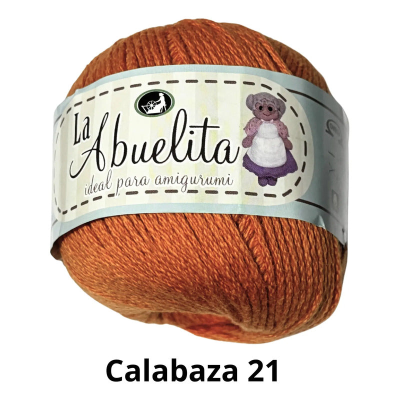 Hilaza La Abuelita Maneja 50 Gramos Para Amigurumis Algodón