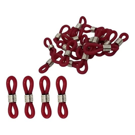 500 Piezas/goma Liga Correa Lentes(alta Calidad) Rojo