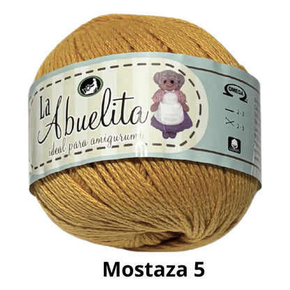 Hilaza La Abuelita Maneja 50 Gramos Para Amigurumis Algodón