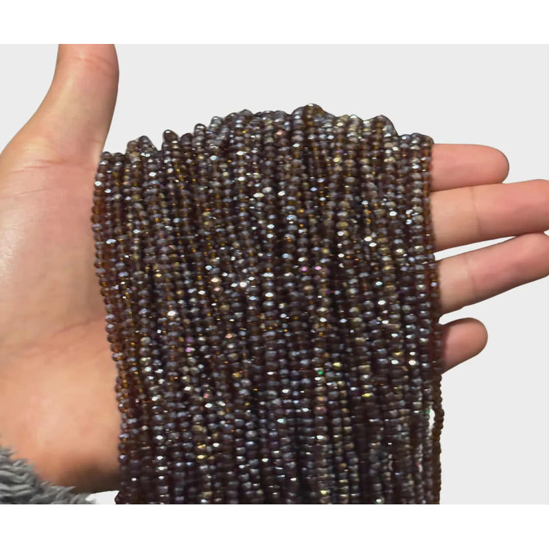 5 Tiras Cristal Checo Facetado 2mm Abalorio Bisutería 700pcs