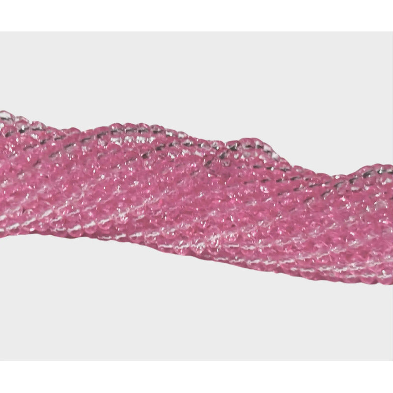5 Tiras Cristal Checo Facetado 3mm Abalorio Bisutería 650pcs